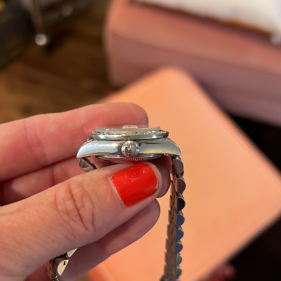 SOLD Rolex Ladies 1.8 Carat Diamond Datejust Watch with Box & Appraisal - Picture 13 of 15